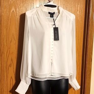Rachel Zoe White Blouse